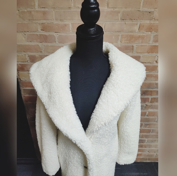 Scoop | Winter White Teddy Coat - Picture 9 of 9